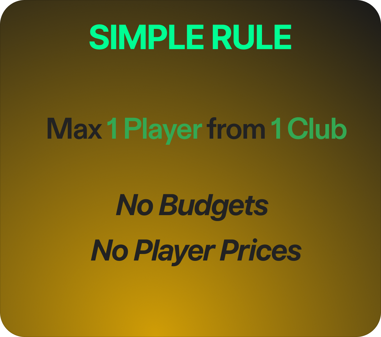 Simple Rule